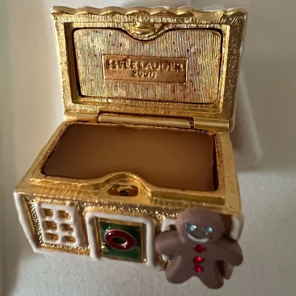 ESTEE LAUDER pleasures solid perfume GINGERBREAD HOUSE - Picture 8 of 11